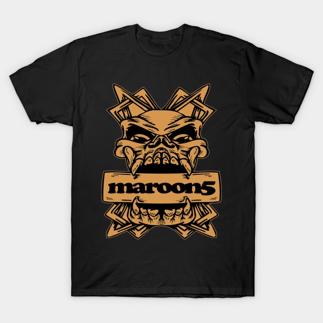 rock Maroon 5 band T-Shirt by DelSy